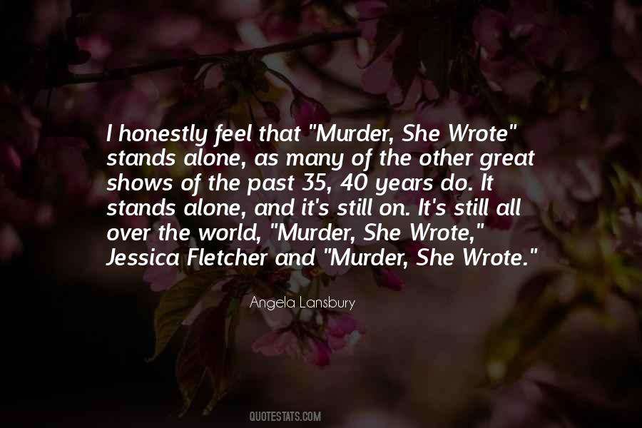 Murder She Wrote Sayings #950771