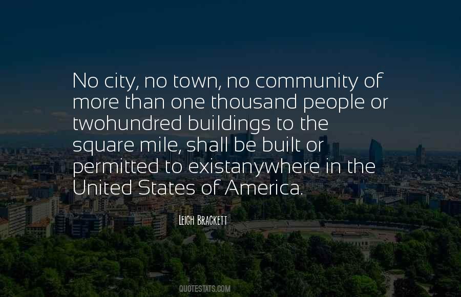 Quotes About City Buildings #1474033