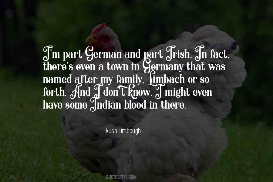 Quotes About Your Blood Family #212199