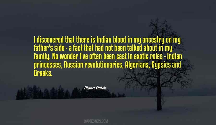 Quotes About Your Blood Family #424934
