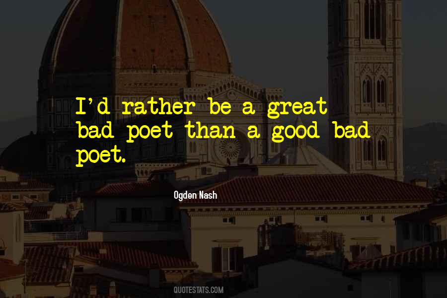 Great Poet Sayings #470538