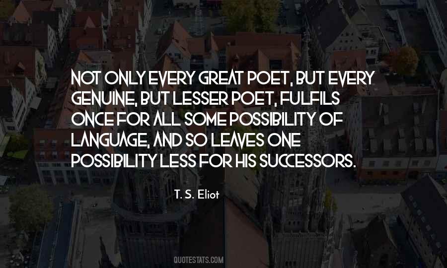 Great Poet Sayings #851053