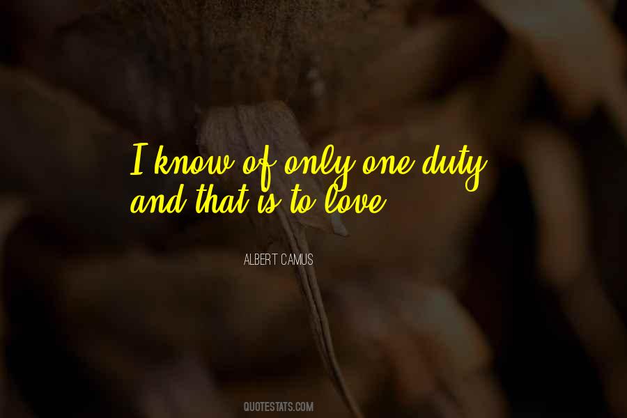 Only One Quotes And Sayings #564319