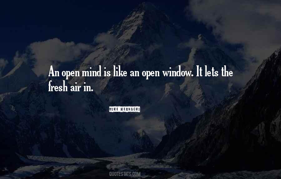 Open Window Sayings #961194