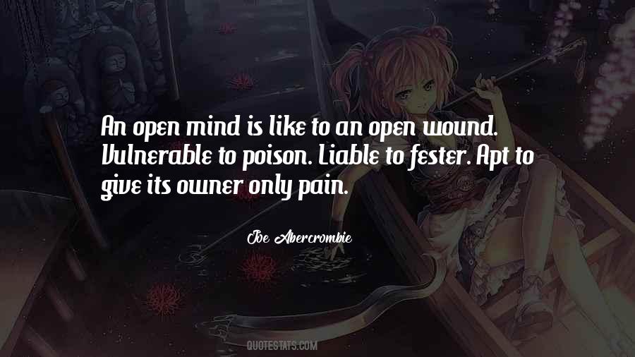 Open Wound Sayings #139976