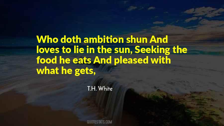 Quotes About Shun #304622