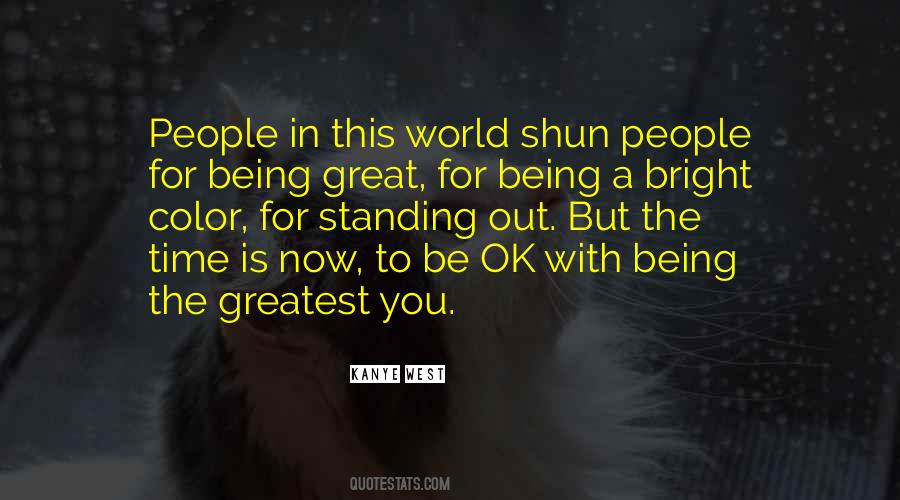 Quotes About Shun #534414