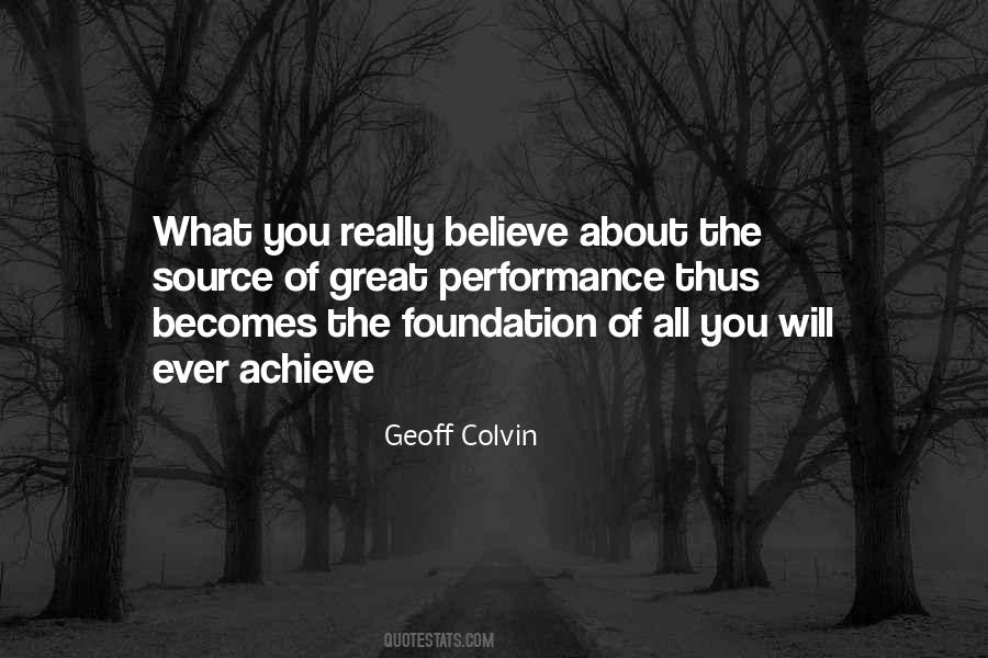 Great Performance Sayings #1151601
