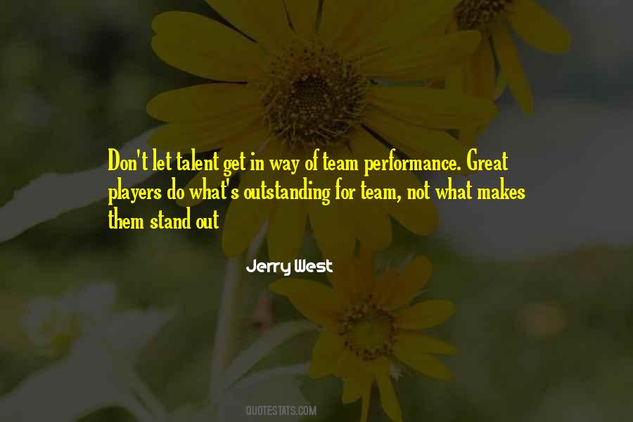 Great Performance Sayings #216568