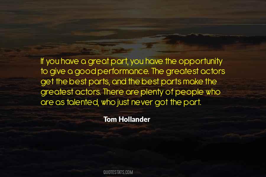 Great Performance Sayings #447488