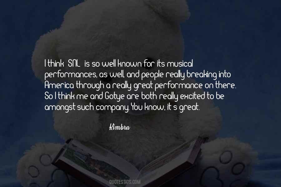 Great Performance Sayings #815399