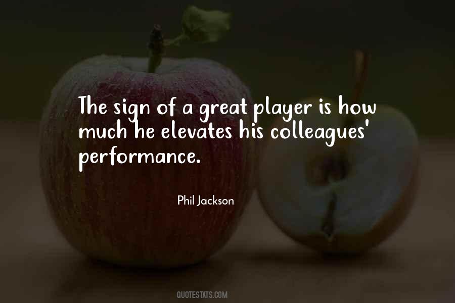 Great Performance Sayings #905909