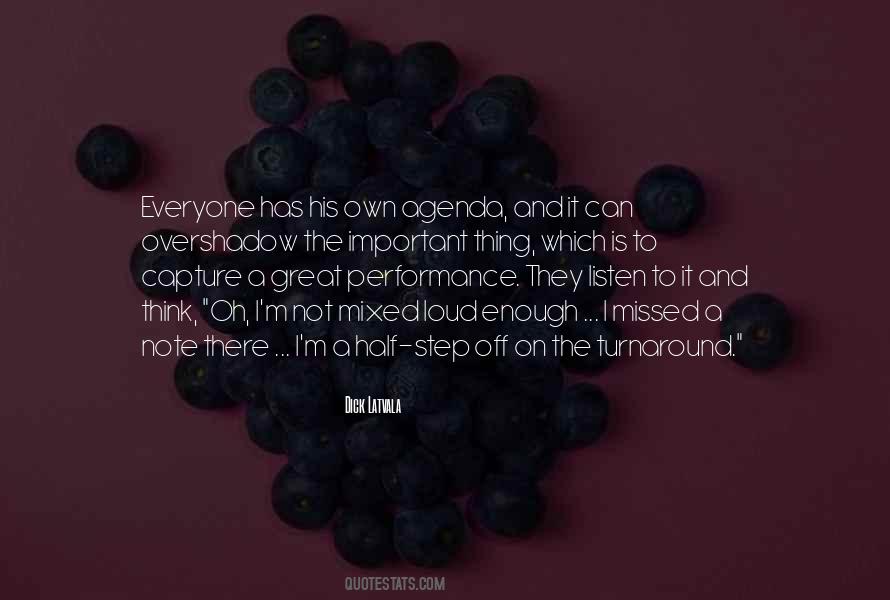 Great Performance Sayings #917131