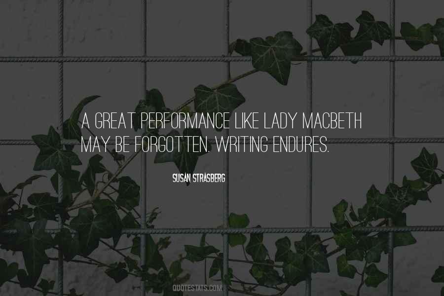 Great Performance Sayings #955911
