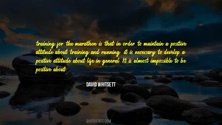 Quotes About Marathon Training #1198853