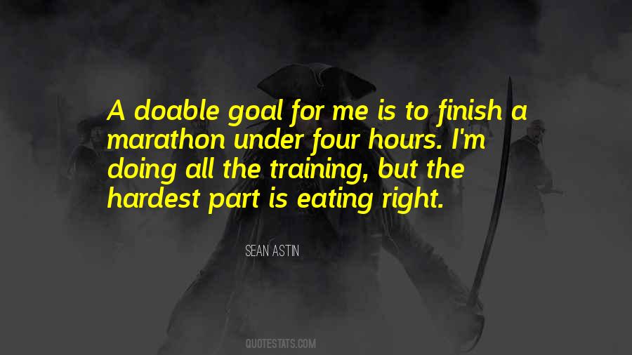 Quotes About Marathon Training #359939