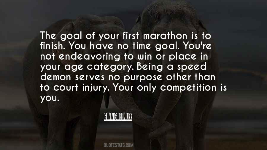Quotes About Marathon Training #505724