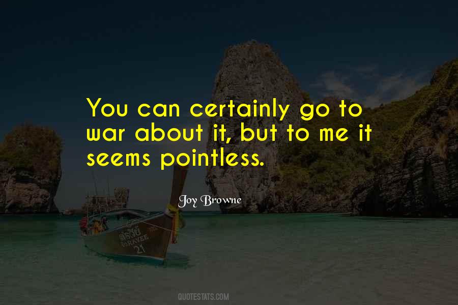 Most Pointless Sayings #72092