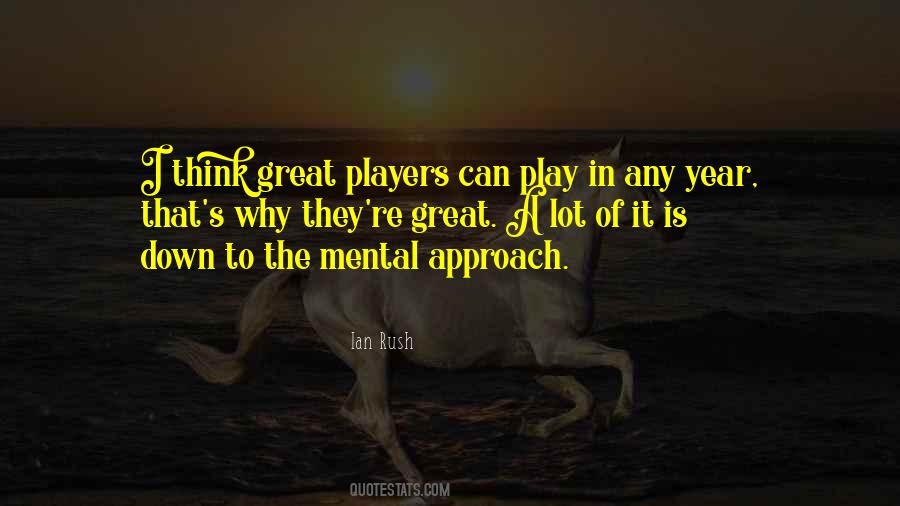 Great Players Sayings #155809