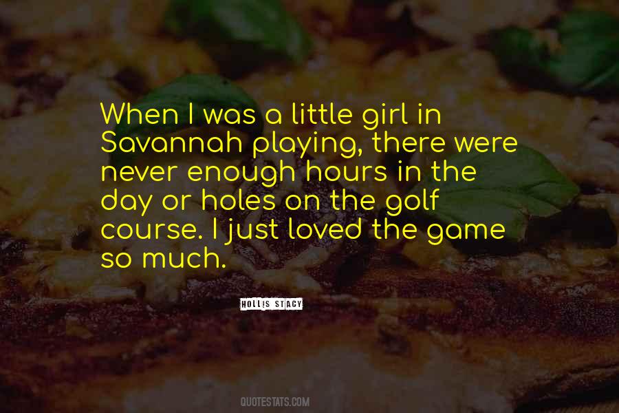 Playing Golf Sayings #134345