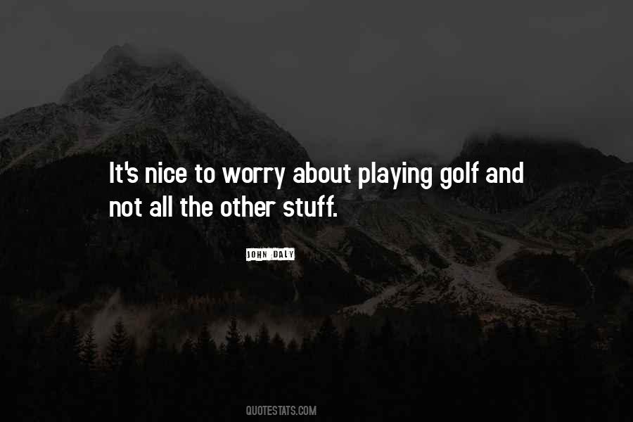 Playing Golf Sayings #458478