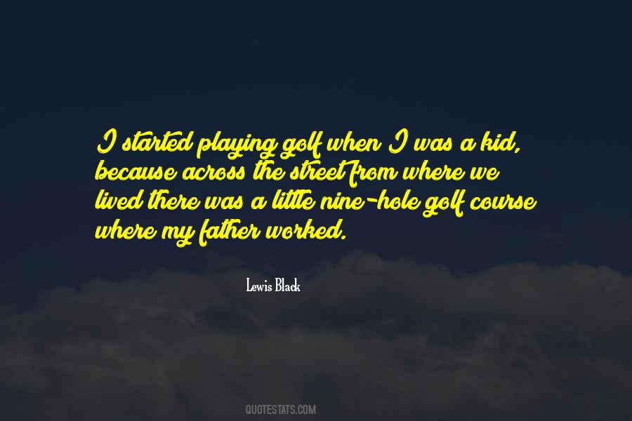 Playing Golf Sayings #716703