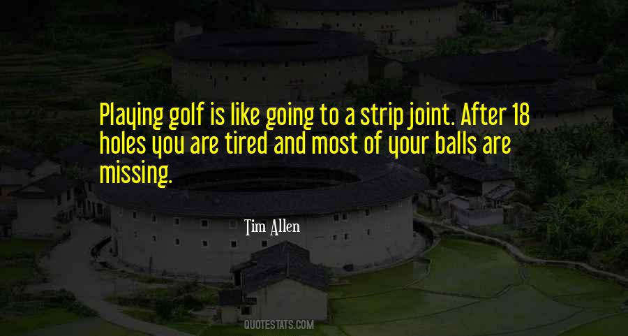 Playing Golf Sayings #781279