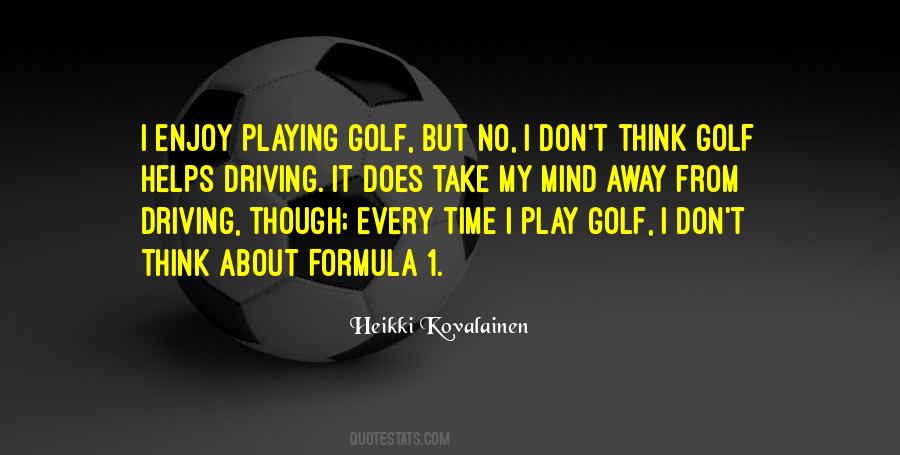 Playing Golf Sayings #948713