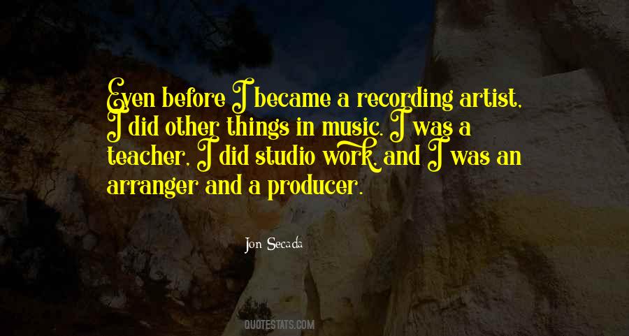 Music Producer Sayings #910573