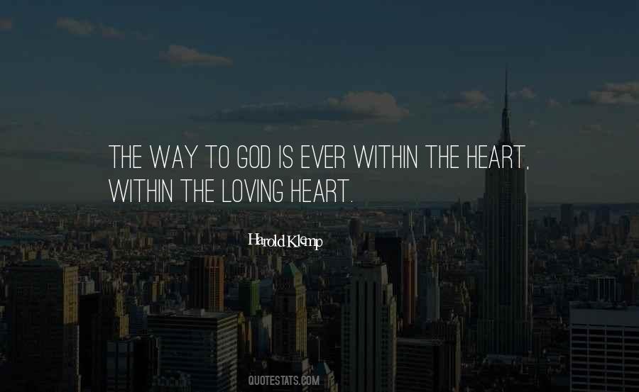 Quotes About Loving God With All Your Heart #1121198