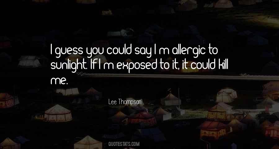 Quotes About Sunlight #1342642