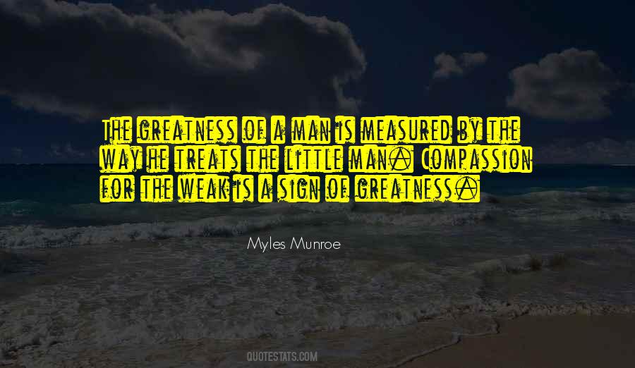 Quotes About The Greatness Of A Man #186137