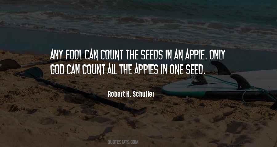 Apple Seed Sayings #1035037