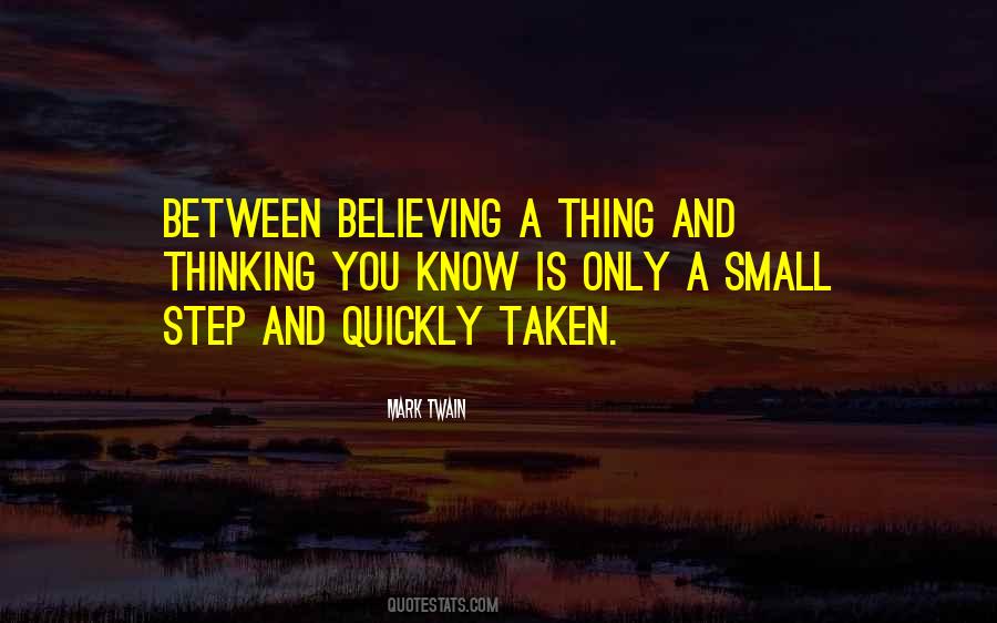 Small Step Sayings #1059236