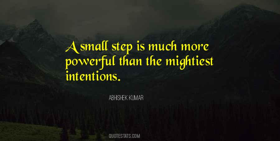 Small Step Sayings #111964