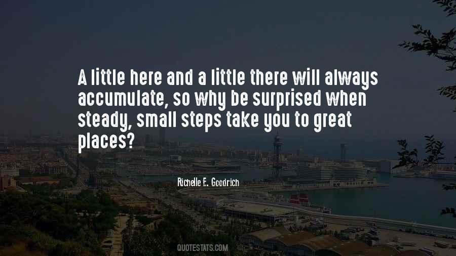 Small Step Sayings #237387