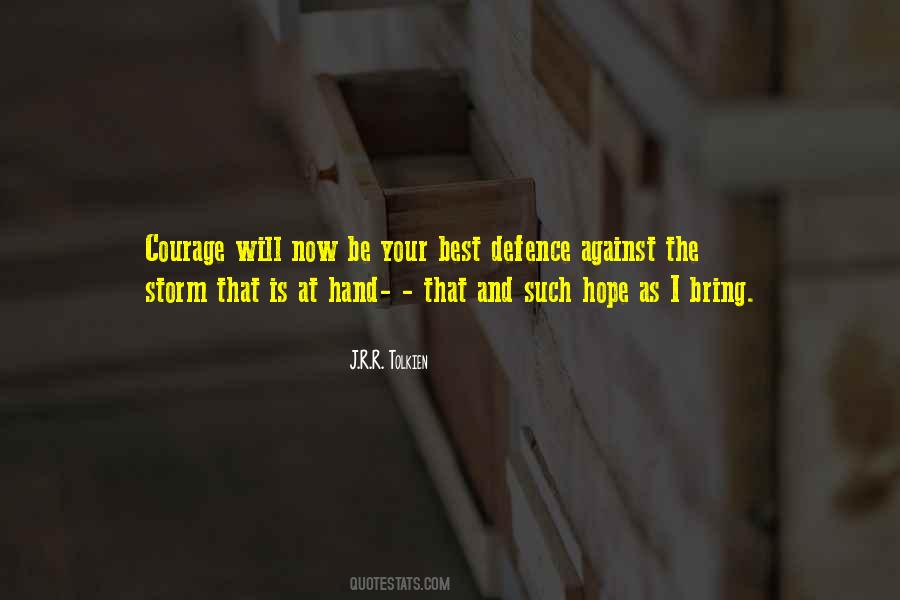 Quotes About Defence #1261875