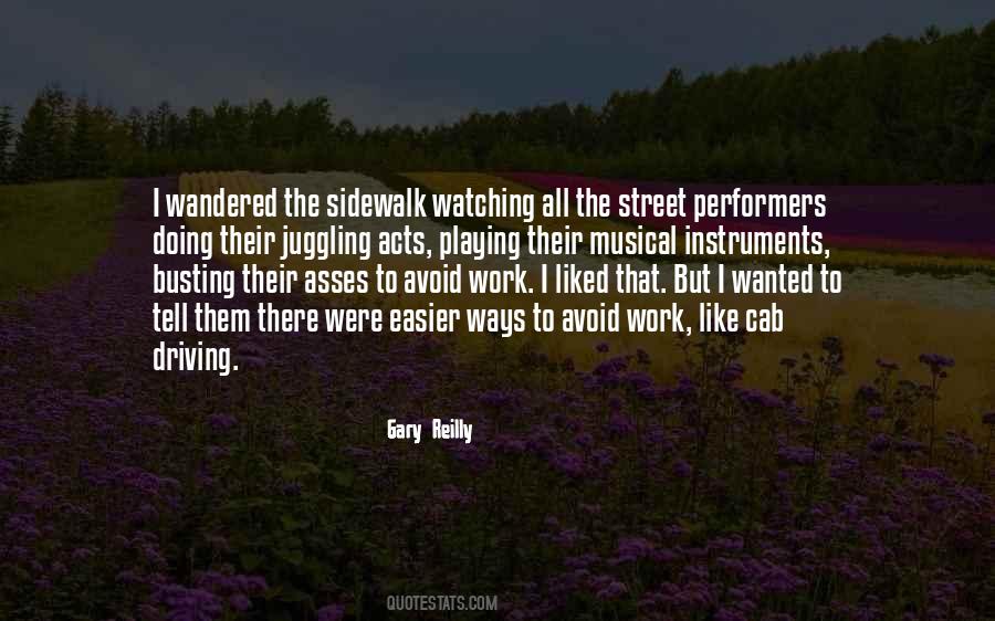 Quotes About Street Performers #487072