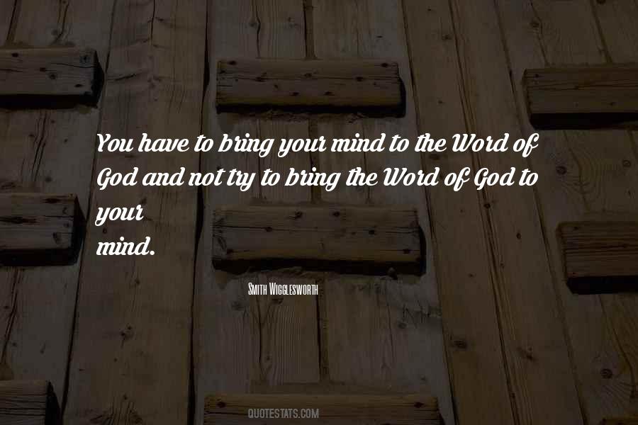 Smith Wigglesworth Sayings #1552260