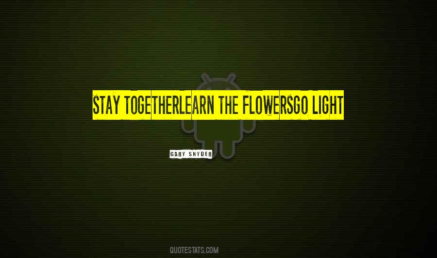 Stay Together Sayings #159628