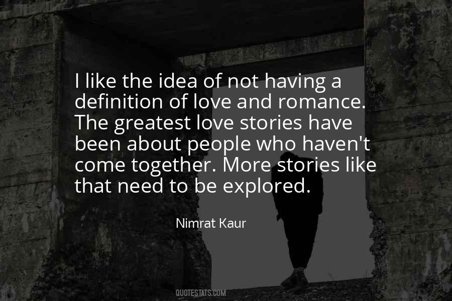 Quotes About Definition Of Love #1551714