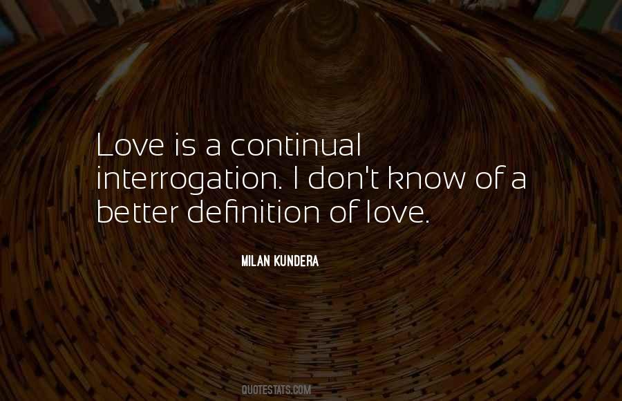 Quotes About Definition Of Love #1784348
