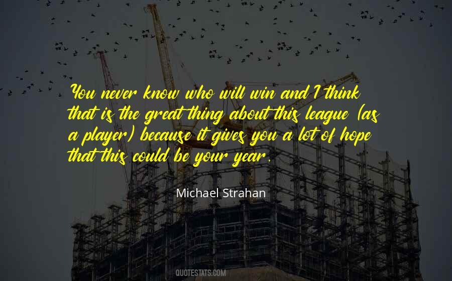 Michael Strahan Sayings #1558150