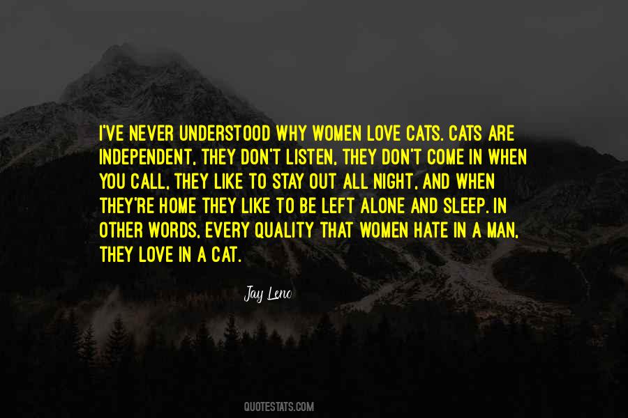 Quotes About Cats And Love #1016247