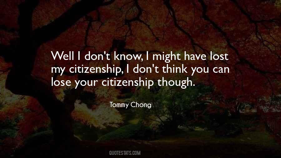 Tommy Chong Sayings #1180236