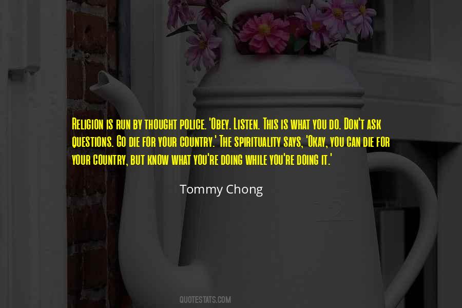 Tommy Chong Sayings #225347