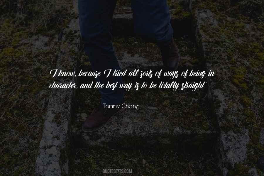 Tommy Chong Sayings #892368