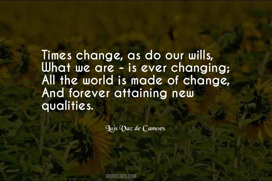 Times Change Sayings #1586740