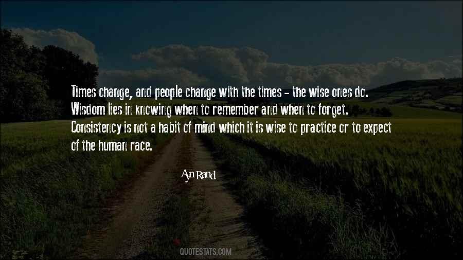 Times Change Sayings #746650