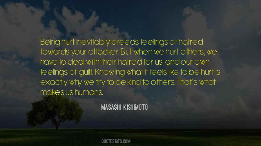 Quotes About Feelings Of Hurt #862407